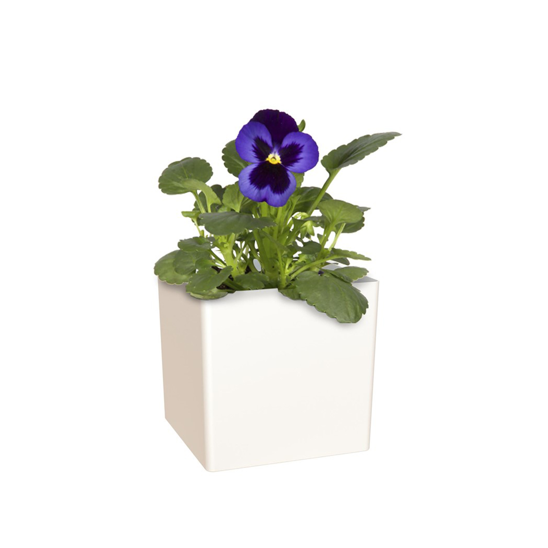 Vaso Oslo 10.5X10.5cm 1L Branco