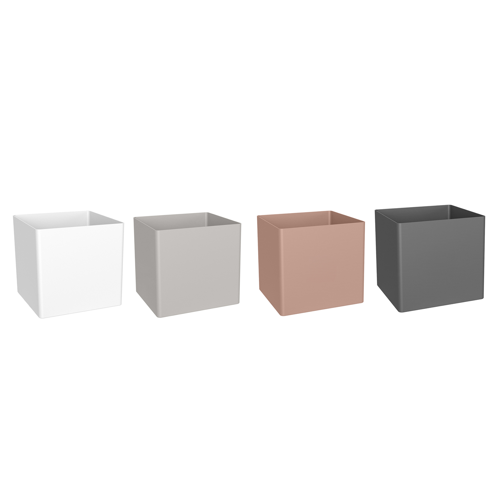 Vaso Oslo 10.5X10.5cm 1L Branco