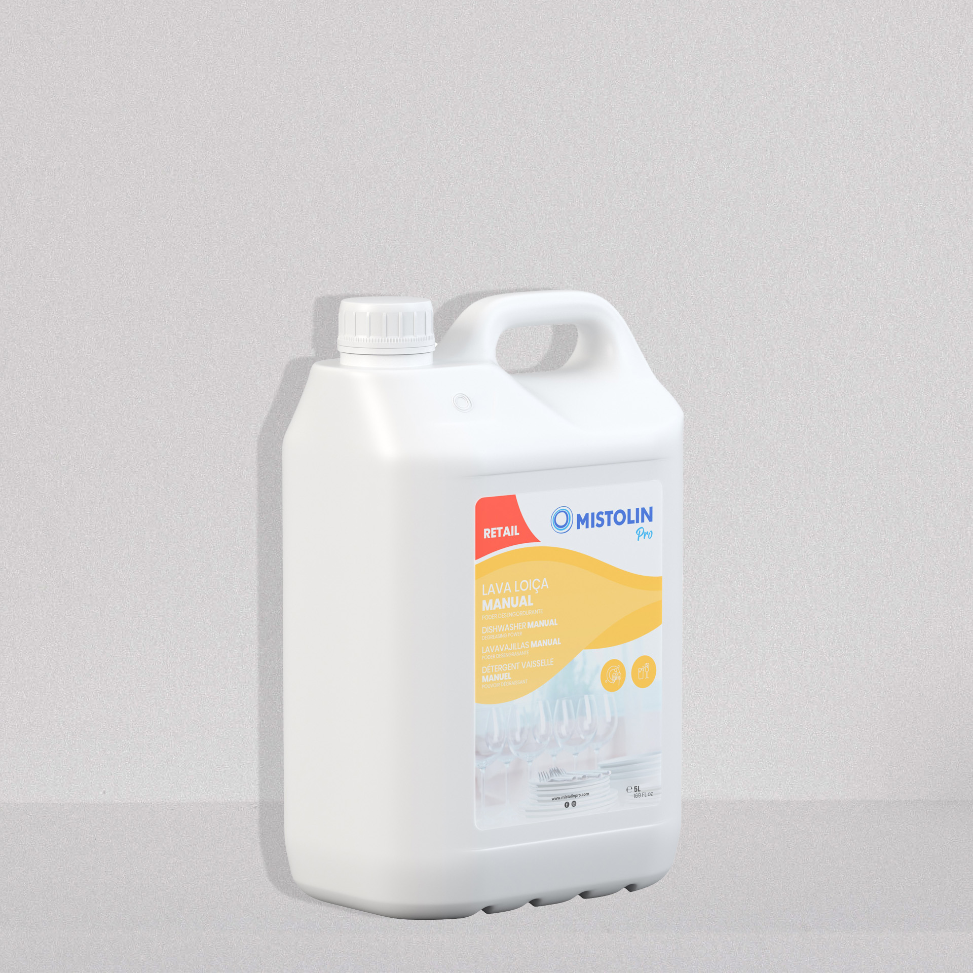 Lava Loiça Manual Mistolin Pro 5000ml