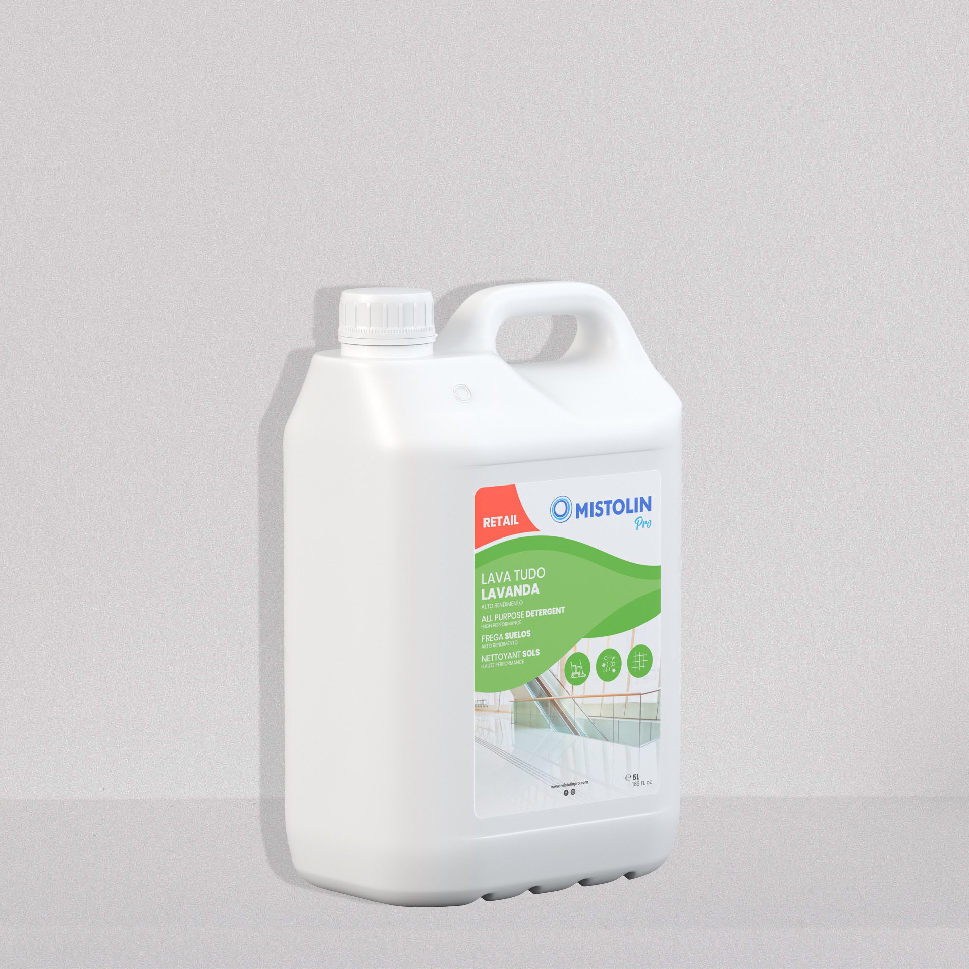 Lava Tudo Lavanda Mistolin Pro 5000ml