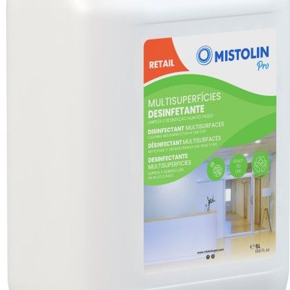 Limpa Multisuperficies Desinfetante Mistolin Pro 5000ml