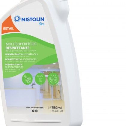 Limpa Multisuperficies Desinfetante Mistolin Pro 750ml