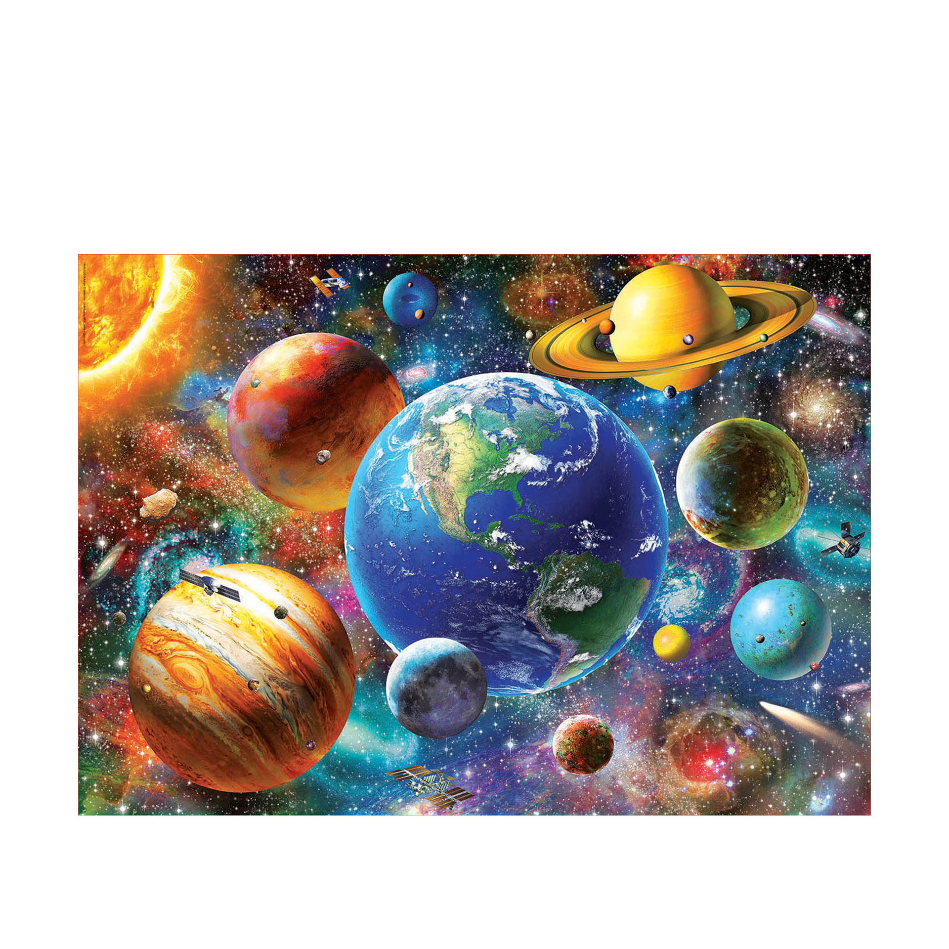 Puzzle Educa 500 Peças Sistema Solar