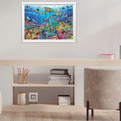 Puzzle Educa 1000 Peças Tartarugas Paraíso Puzzle Educa 1000 Peças Tartarugas Paraíso