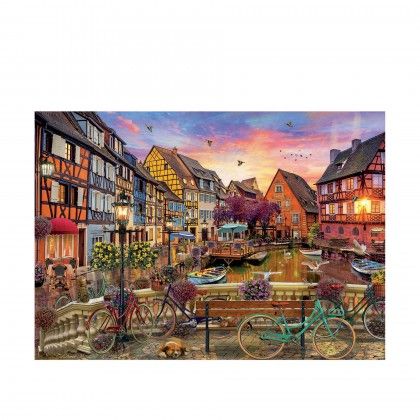 Puzzle Educa 3000 Peças Colmar França Puzzle Educa 3000 Peças Colmar França