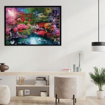 Puzzle Educa 3000 Peças 19282 Jardim Japones Puzzle Educa 3000 Peças 19282 Jardim Japones