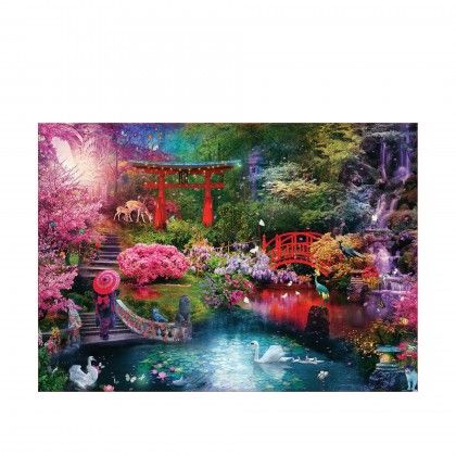 Puzzle Educa 3000 Peças 19282 Jardim Japones Puzzle Educa 3000 Peças 19282 Jardim Japones