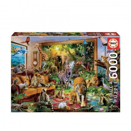 Puzzle Educa 6000 Pe�as Entrar Em Casa