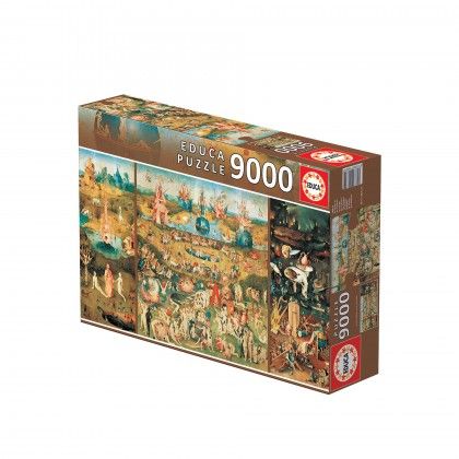 Puzzle Educa 9000 Peças O Jardim Das Delícias Puzzle Educa 9000 Peças O Jardim Das Delícias