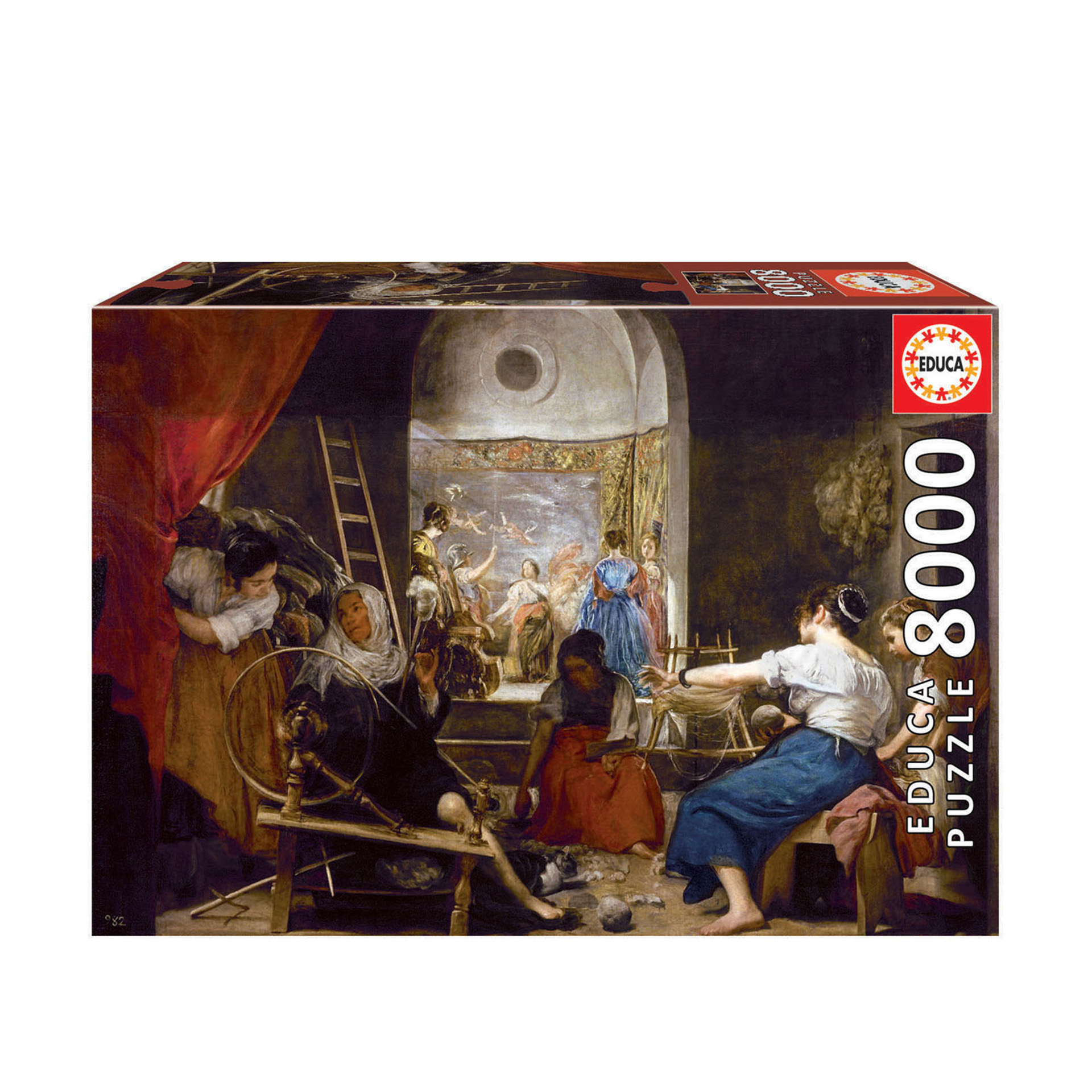 Puzzle Educa 8000 Peças As Fiandeiras Diego Velazquez