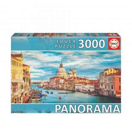 Puzzle Educa 3000 Peças Canal Veneza Puzzle Educa 3000 Peças Canal Veneza
