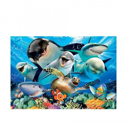 Puzzle Educa 500 Pe�as Selfie Debaixo �gua