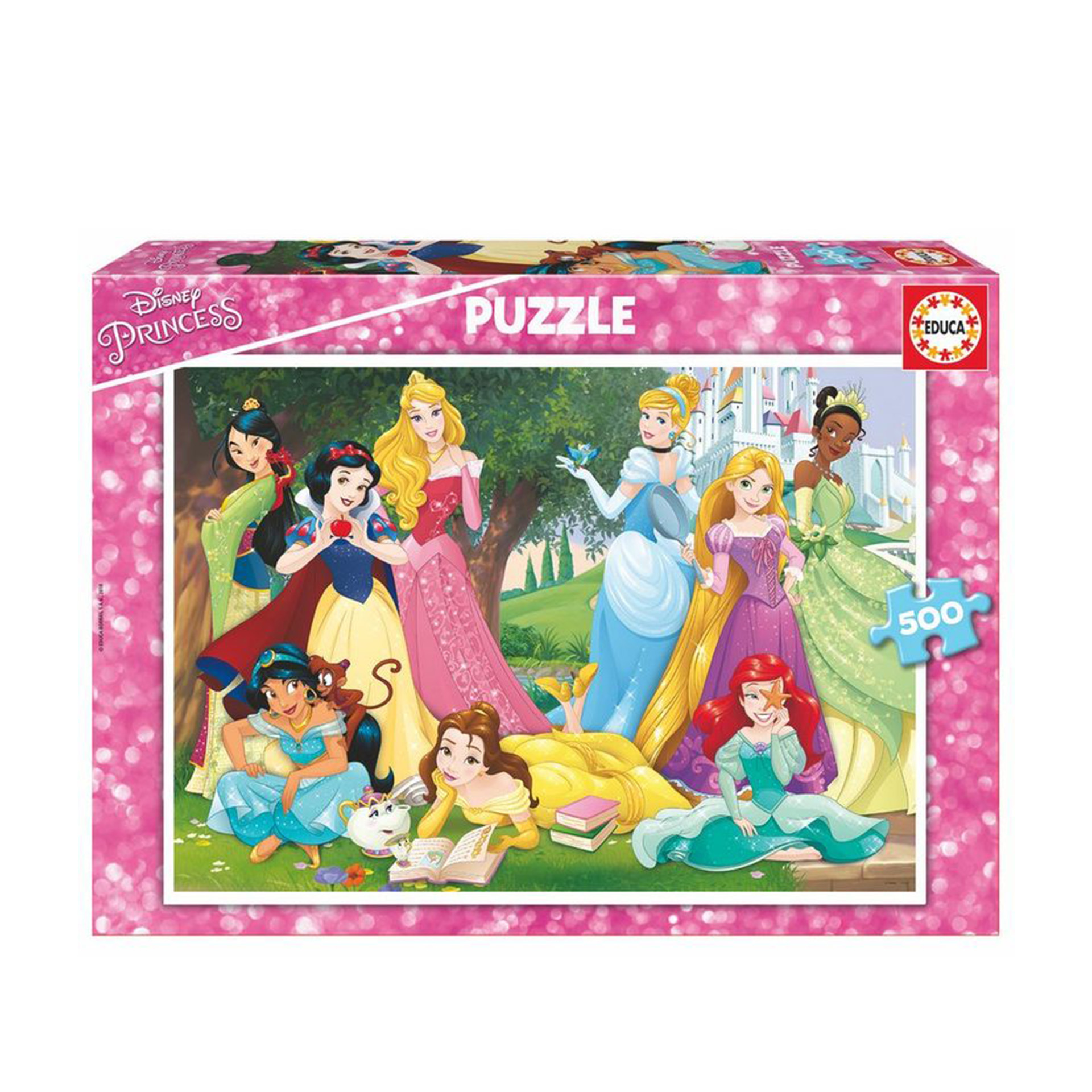 Puzzle Educa 500 Peças Princesas Disney