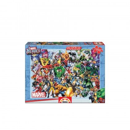 Puzzle Educa 1000 Peças Heróis Marvel Puzzle Educa 1000 Peças Heróis Marvel