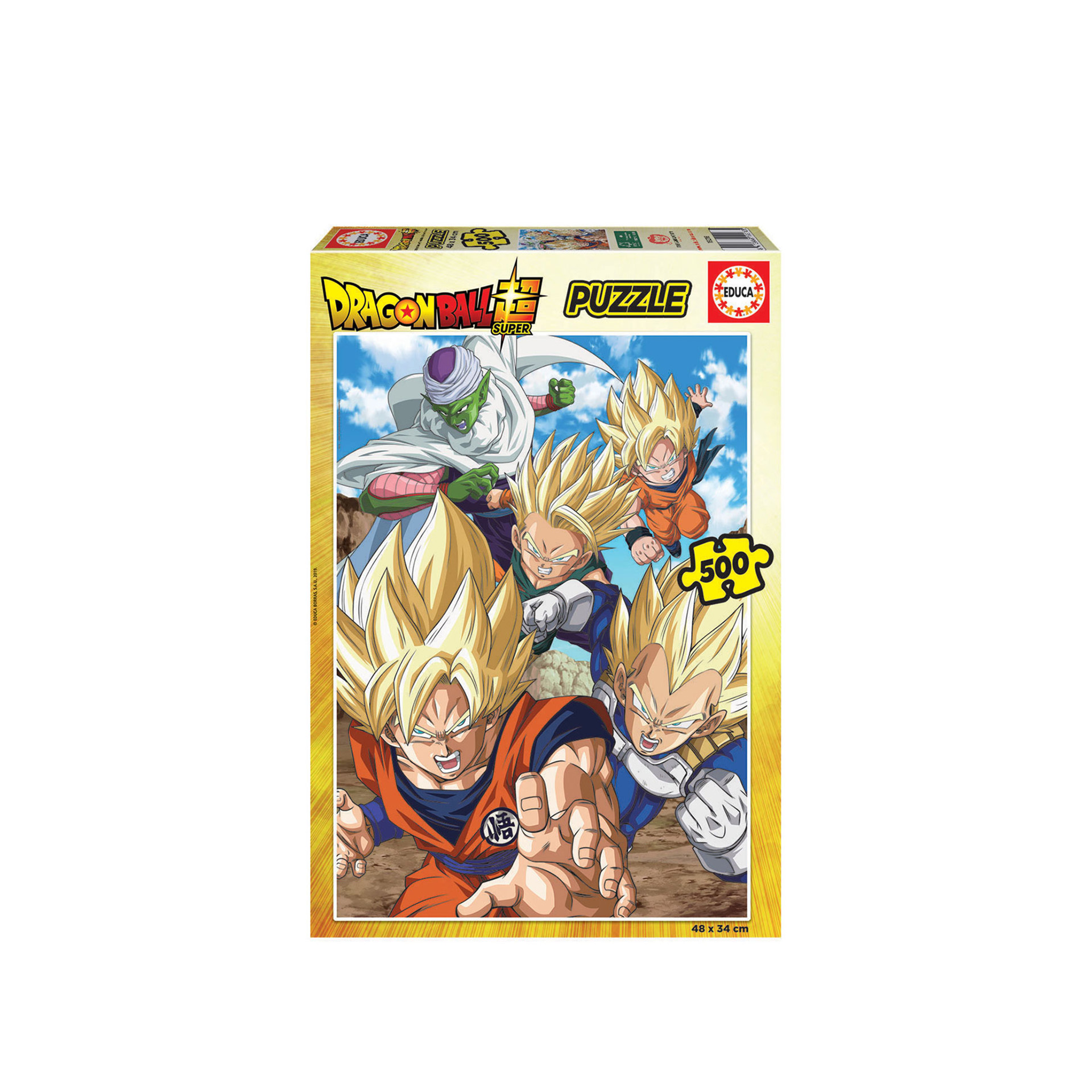 Puzzle Educa 500 Peças Dragon Ball Super