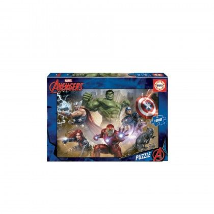 Puzzle Educa 1000 Peças Os Vingadores Puzzle Educa 1000 Peças Os Vingadores