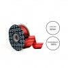 Rolo Fita Embrulho 32mm 100m Metal Vermelho