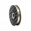 Rolo Fita Embrulho Martelado 18mm 100m Metal Prateado