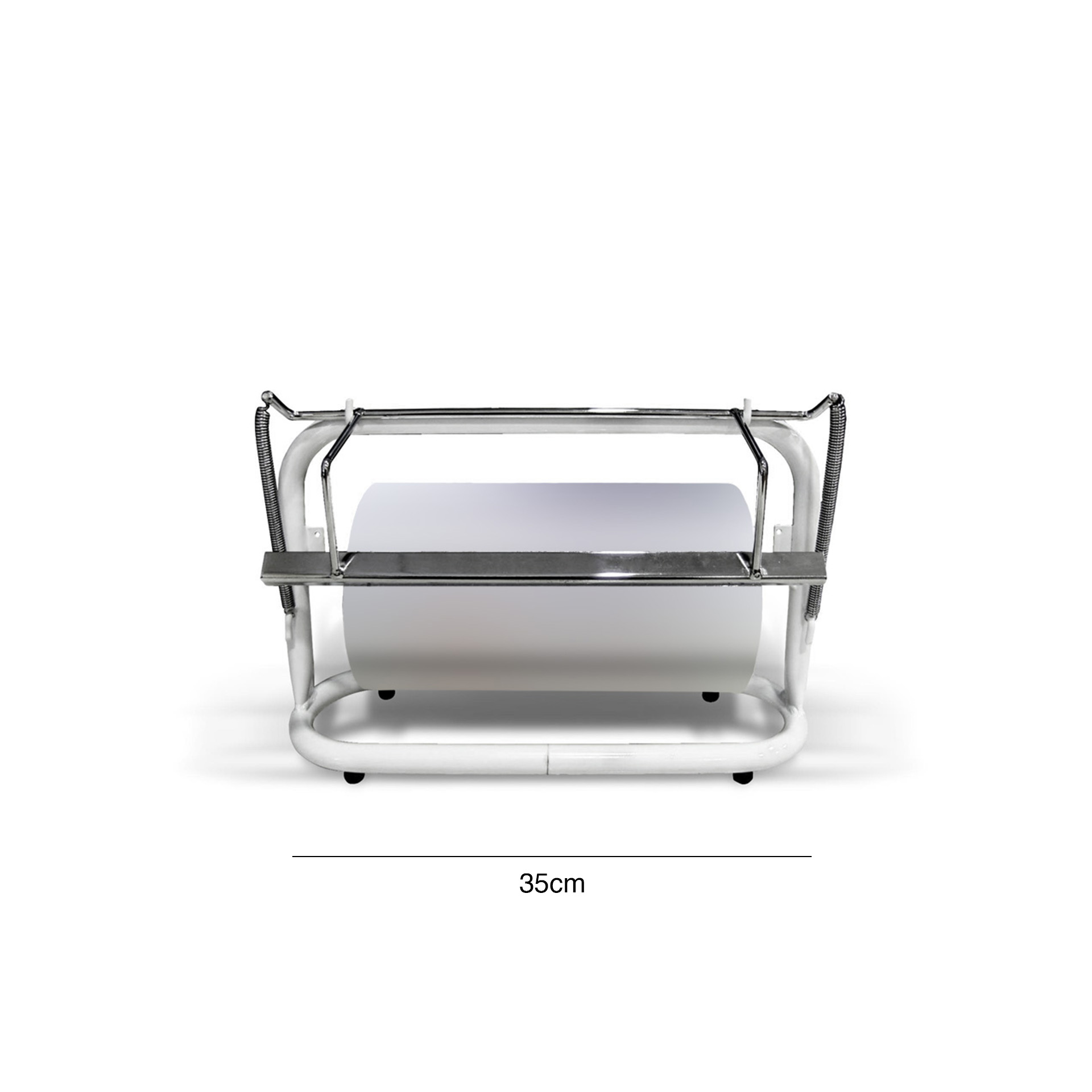 Suporte Rolo Papel Simples Horizontal 35cm