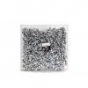 Lao Estrela 10mm Metal Prateado Caixa 100