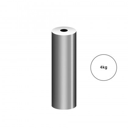 Bobine Papel Embrulho Natal 62cmX4kg Prateado Bobine Papel Embrulho Natal 62cmX4kg Prateado