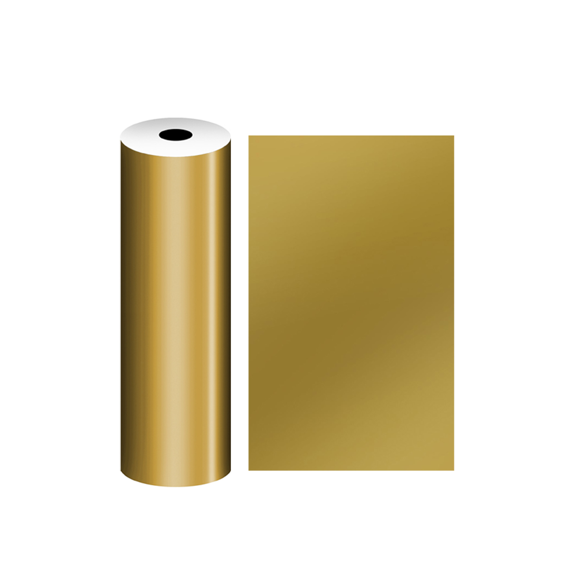 Bobine Papel Embrulho Natal 62cmX4kg Dourado