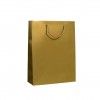 Saco Papel Asa Cordo 31X12X42cm Dourado