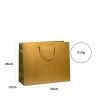 Saco Papel Asa Cordo 32X12X26cm Dourado