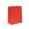 Saco Papel Asa Cordo 18X10X23cm Vermelho