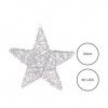 Estrela Acrilica Luz Quente 30Led 30CM Estrela Acrilica Luz Quente 30Led 30CM
