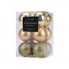 Bola Natal Dourado 6CM Pack 12