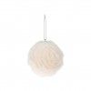 Bola Natal Plo Branco 10CM