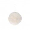 Bola Natal Plo Branco 12CM