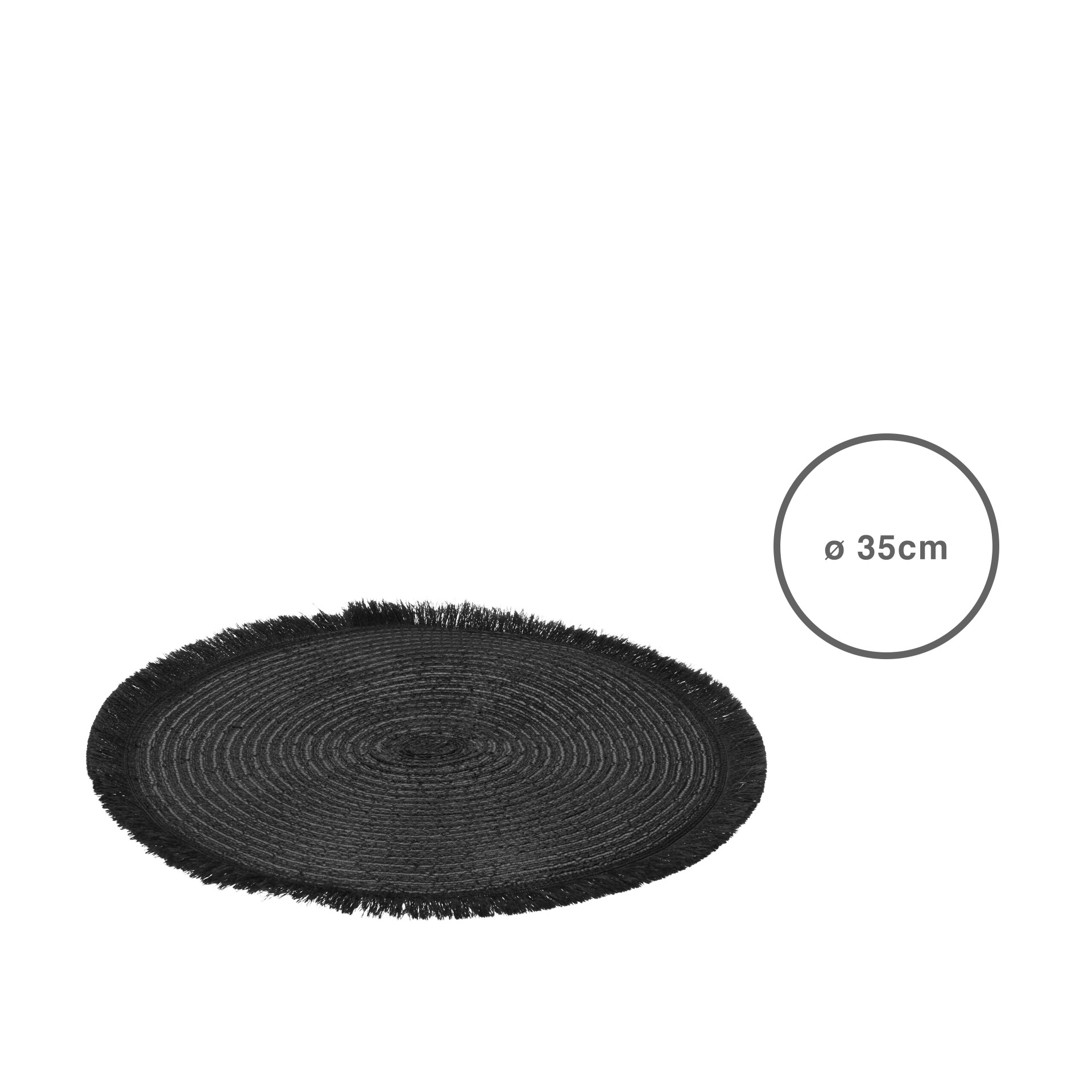 Individual Preto 35CM