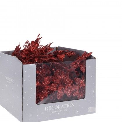 Flor Natal Vermelho 21CM