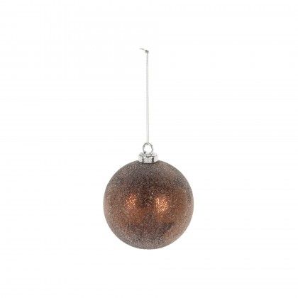 Bola Natal Metal Brilhante 8CM