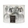Bola Natal Prateada 7CM Pack 8