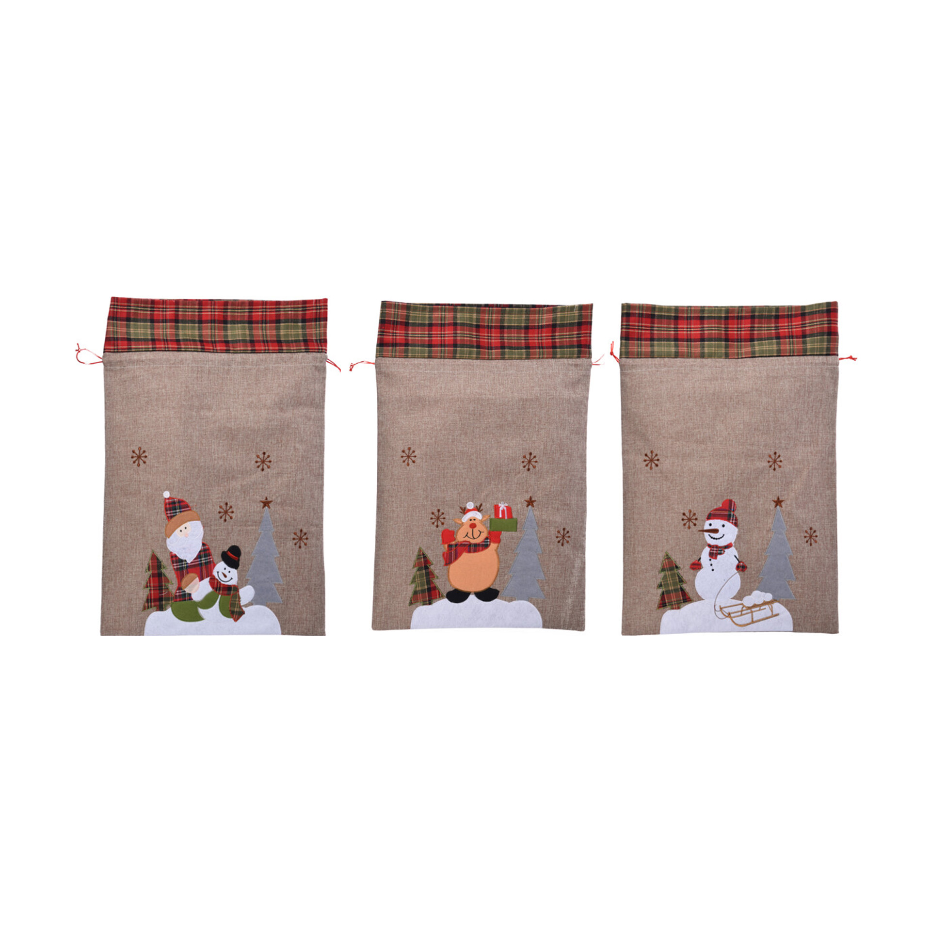 Saco Prendas Natal 45X70CM