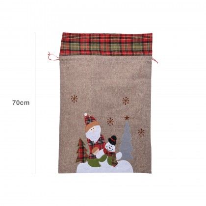 Saco Prendas Natal 45X70CM Saco Prendas Natal 45X70CM