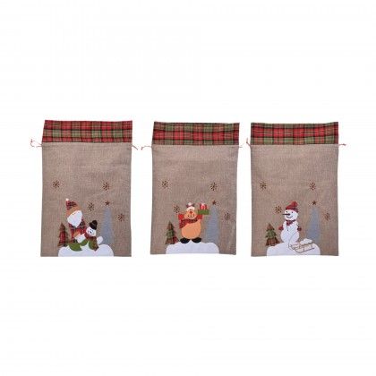 Saco Prendas Natal 45X70CM Saco Prendas Natal 45X70CM
