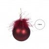 Bola Natal Plumas 10CM
