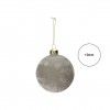 Bola Natal Veludo 10CM