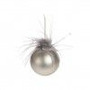 Bola Natal Plumas 8CM