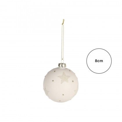 Bola Natal Neve 8CM
