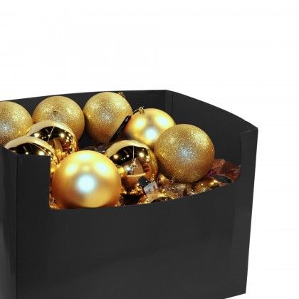 Bola Natal Dourada 12CM