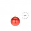 Bola Natal Vermelho 12CM