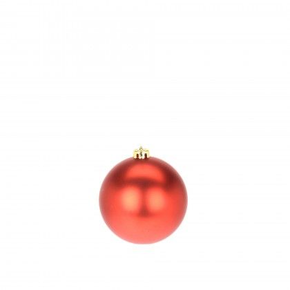 Bola Natal Vermelho 12CM