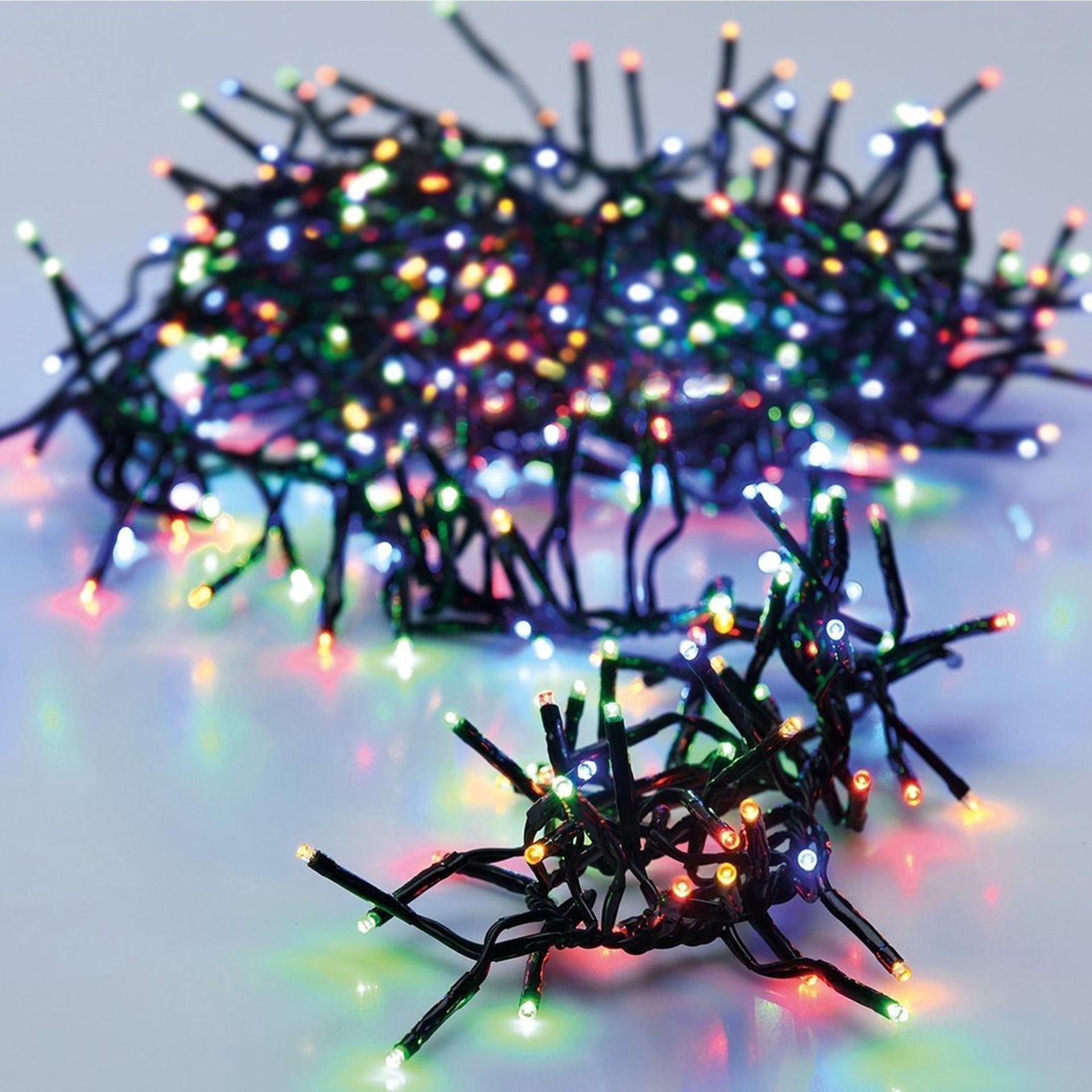 Grinalda 576 Leds Luz Multicor 4M