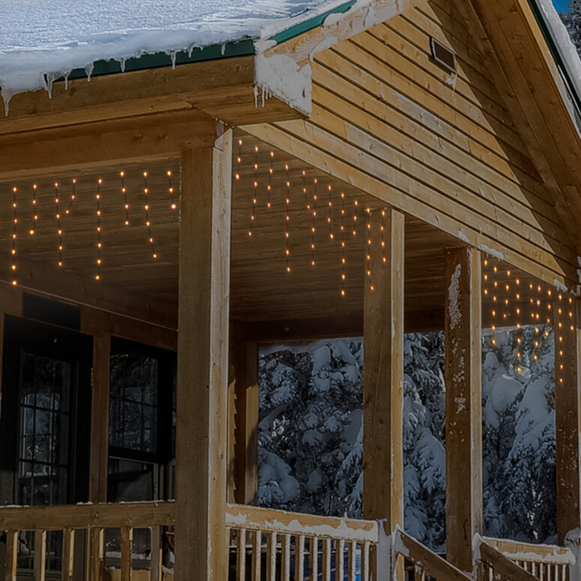Grinalda Ice 640 Leds Luz Extra Quente 12.7M