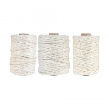 Rolo Corda Branco 10M